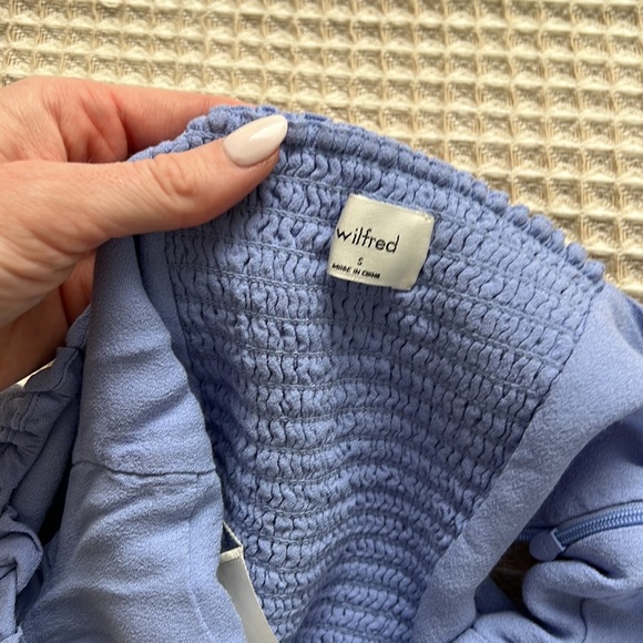 Aritzia Wilfred short sleeve blouse (size small) - Picture 4 of 6